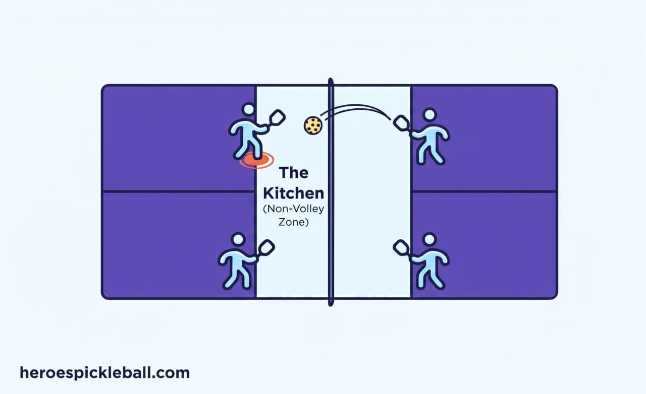 Original vector diagram showing doubles server rotation after a scoring rally.